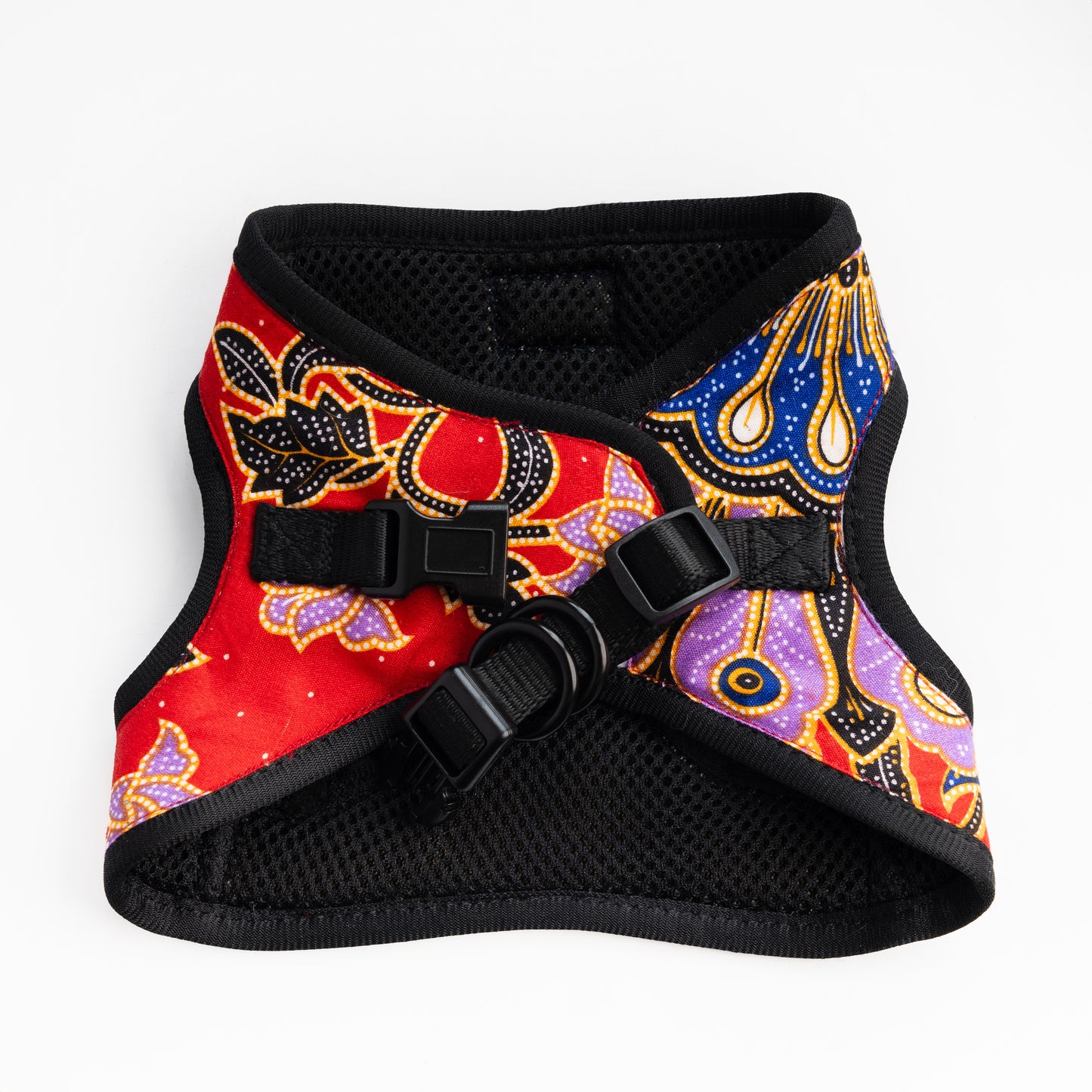 Step-In Harness in Seri Anggun Red Batik