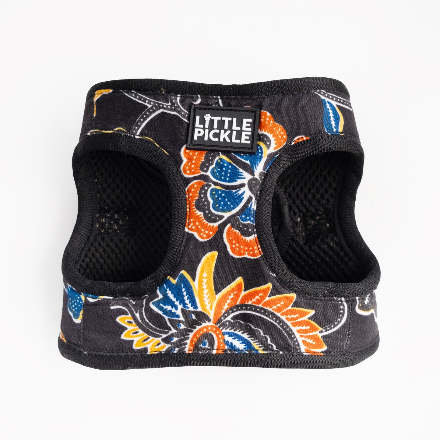 Step-In Harness in Seri Senja Black Batik