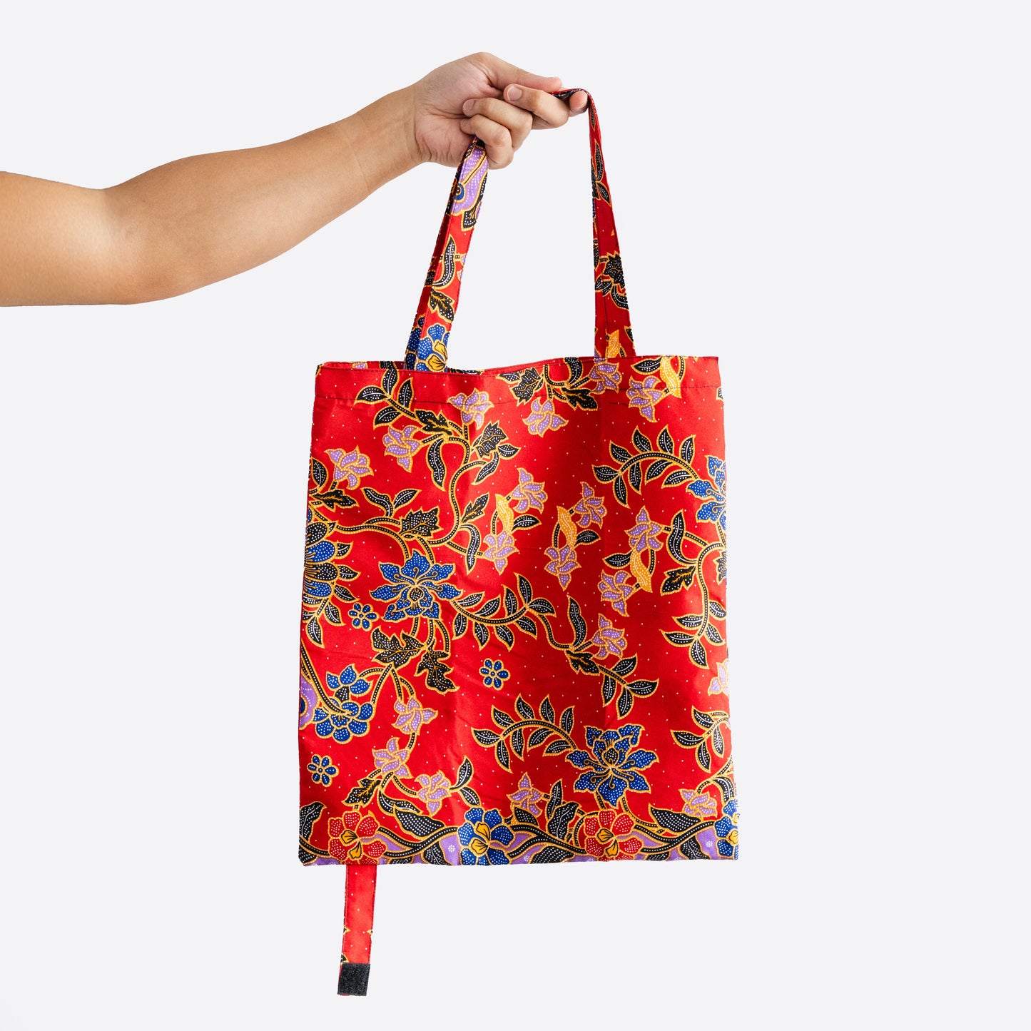 Step-In Harness in Seri Anggun Red Batik
