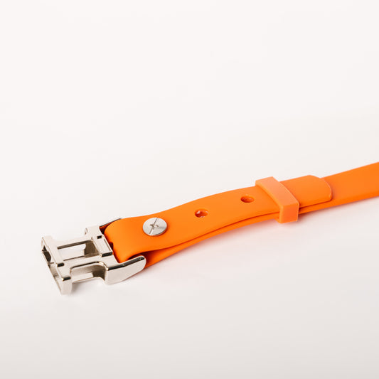 Ripply Waterproof Collar in Lifeguard Orange