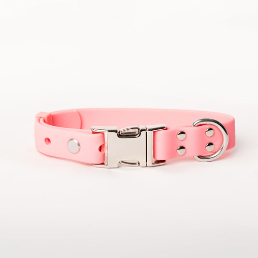 Ripply Waterproof Collar in Bubblegum Pink