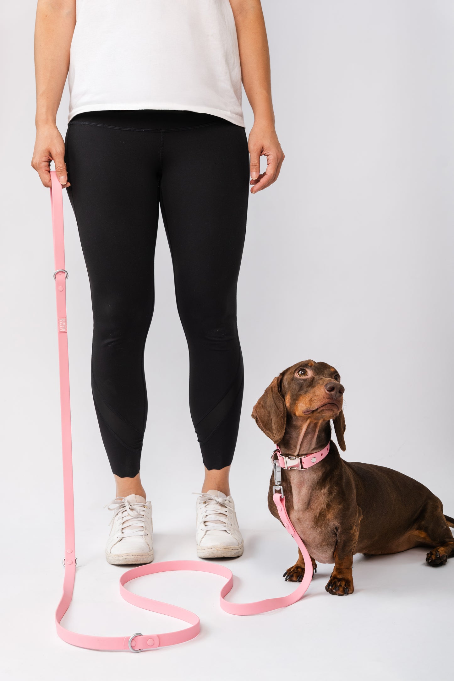Ripply Waterproof Hands-Free Multiway Leash in Bubblegum Pink