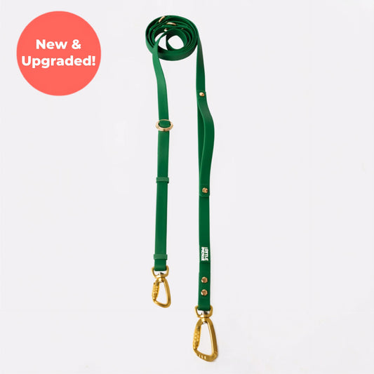 Ripply MaX Hands-Free Waterproof Multiway Leash in Royale Green