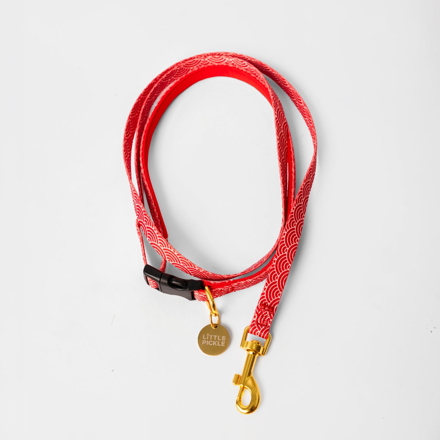 Noree Leash in Nami Red