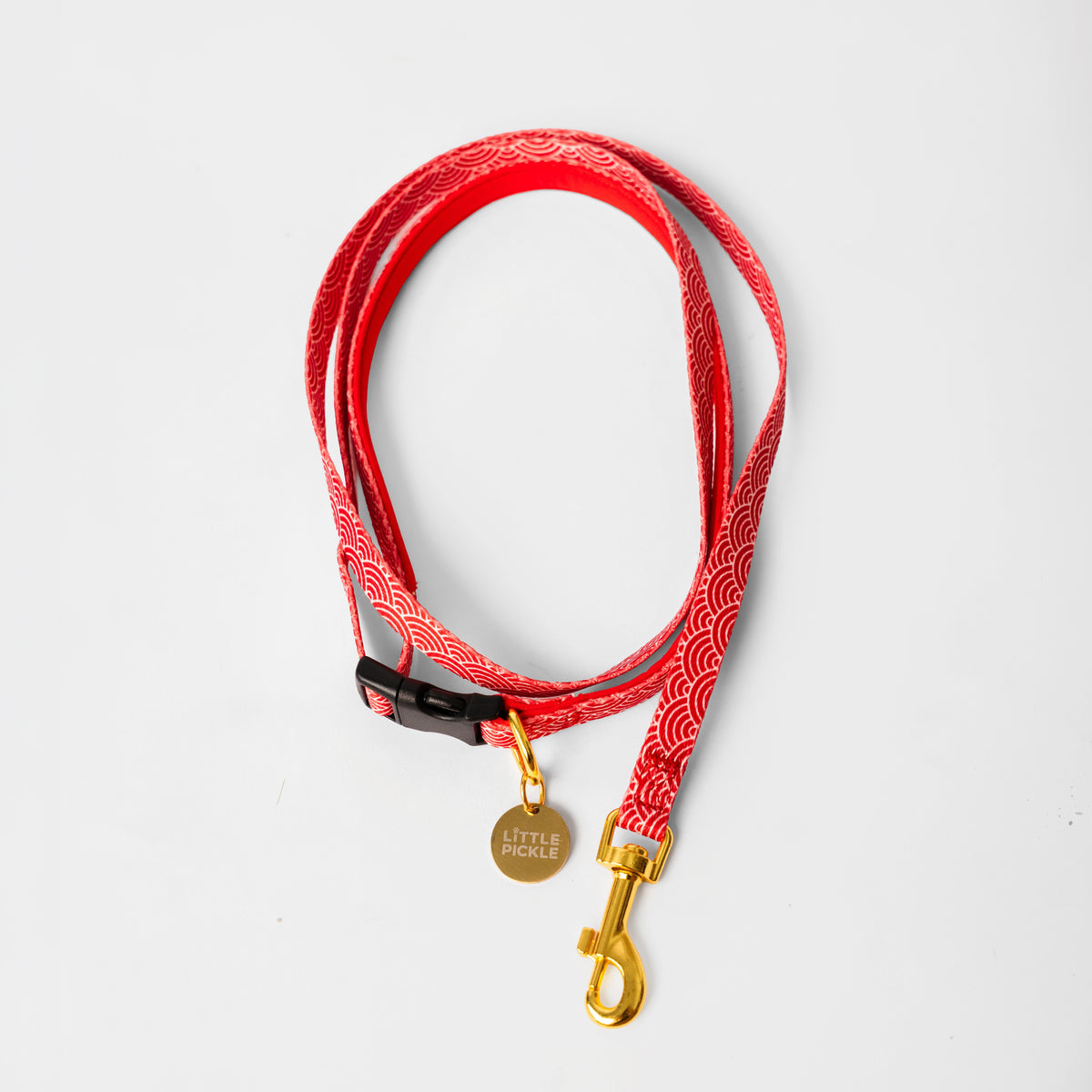 Noree Leash in Nami Red