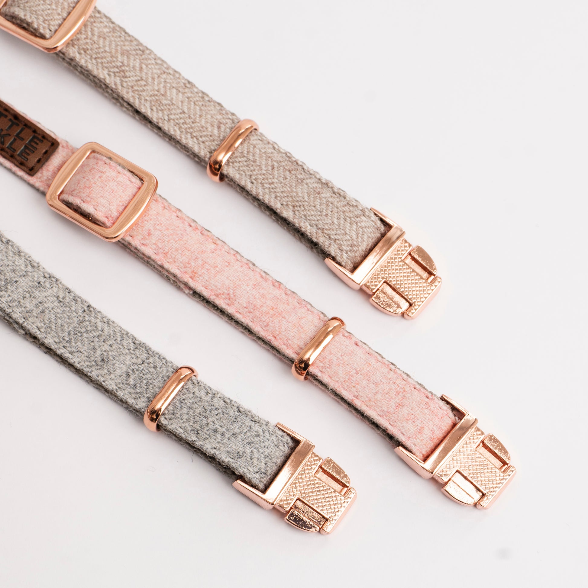 Twill Collar in Blossom Pink - Little Pickle