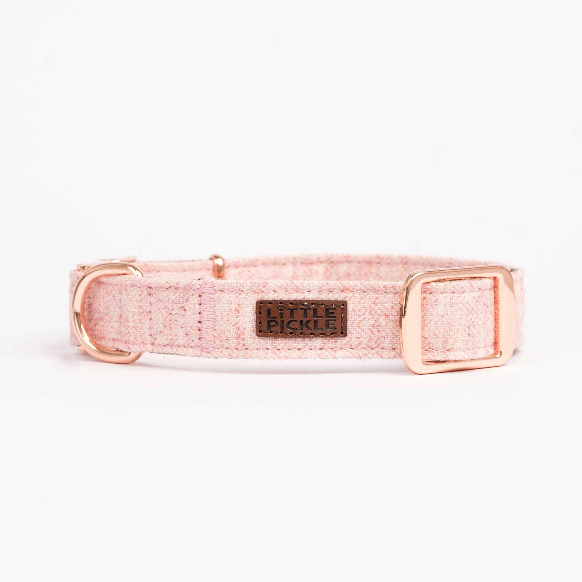 Twill Collar in Blossom Pink - Little Pickle