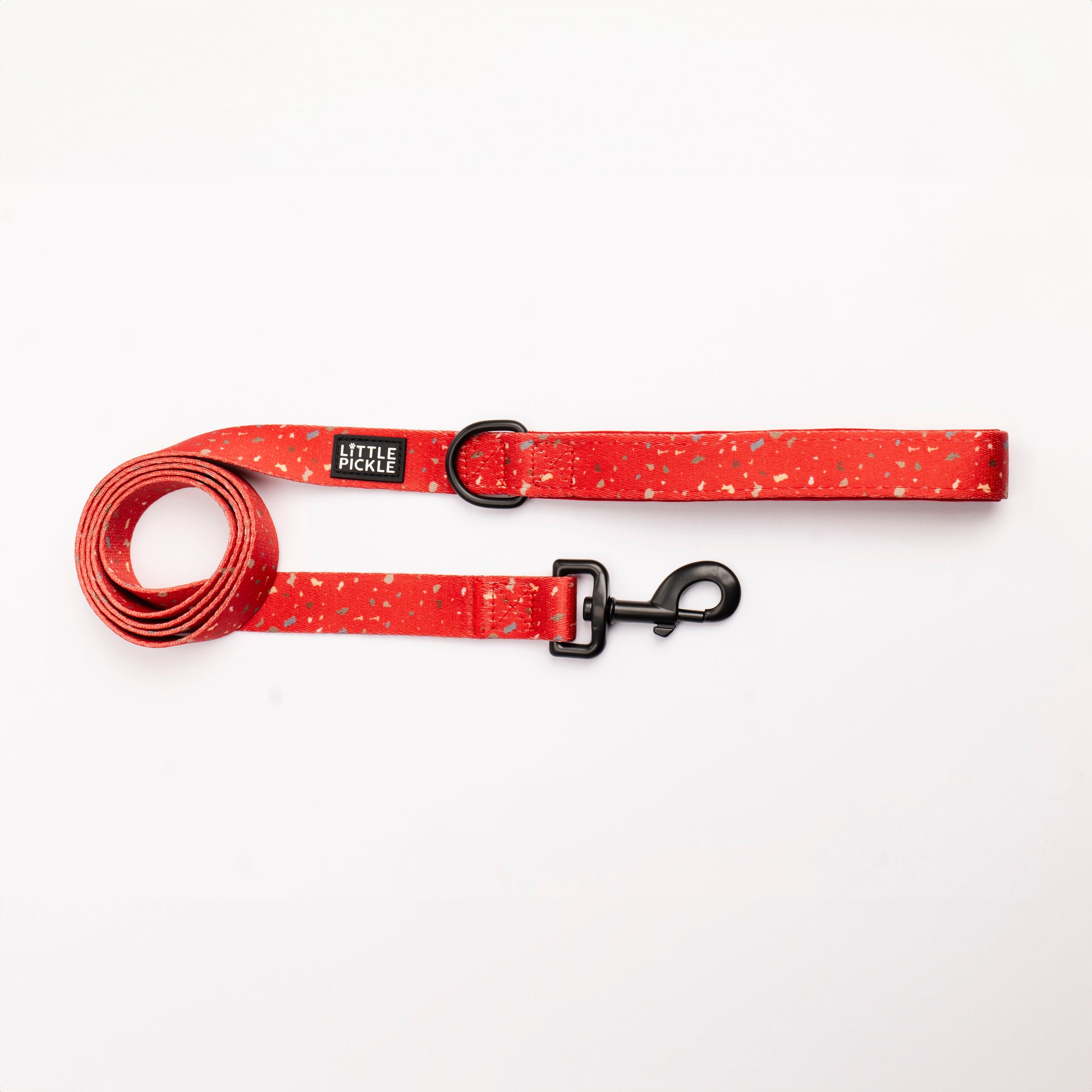 Classic Comfort Leash in Celebration Red Design - Little Pickle