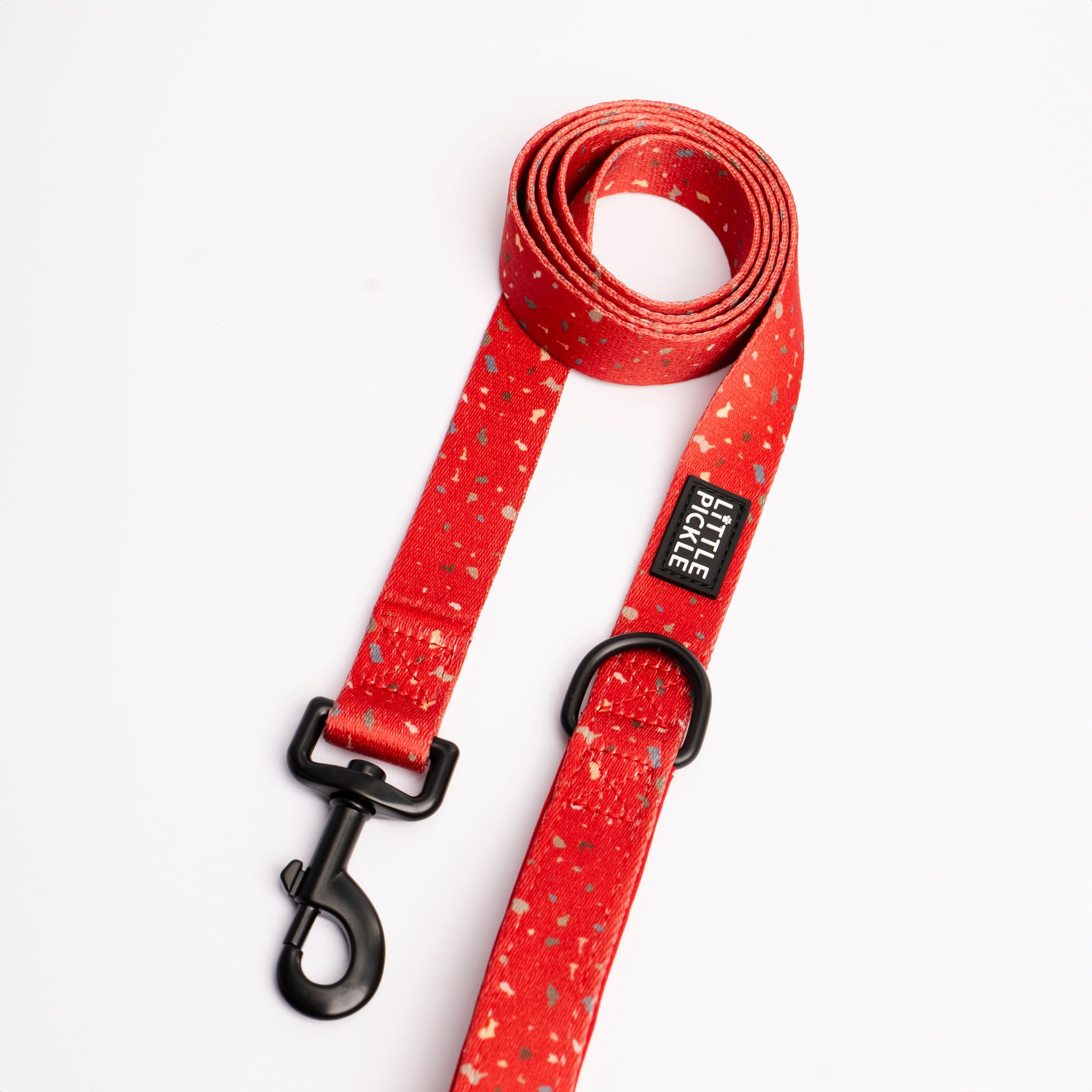 Classic Comfort Leash in Celebration Red Design - Little Pickle