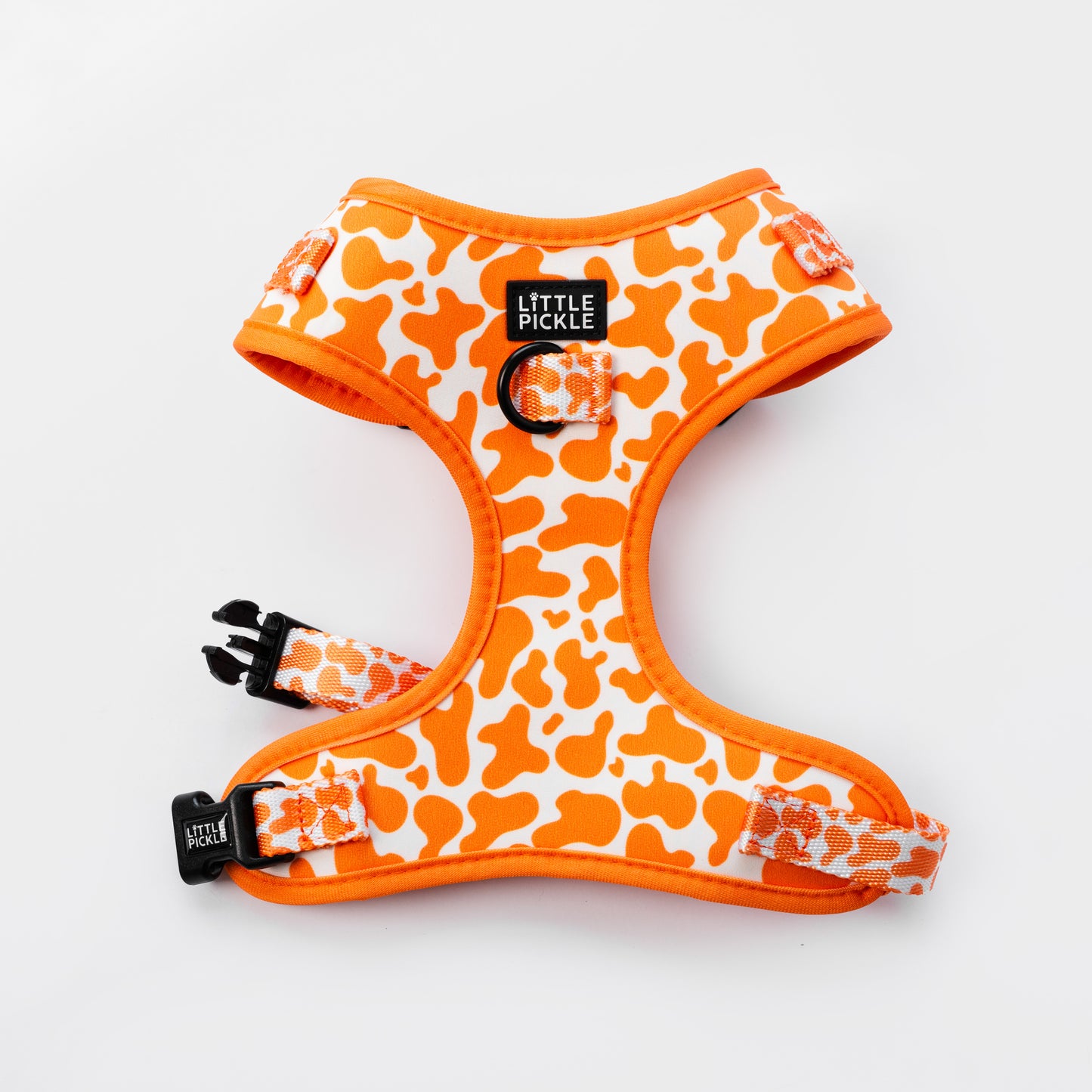 Neo Adjustable Harness in Orange Splash