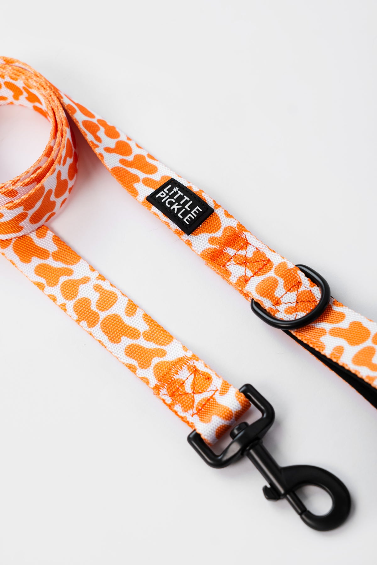 Classic Comfort Leash in Orange Splash