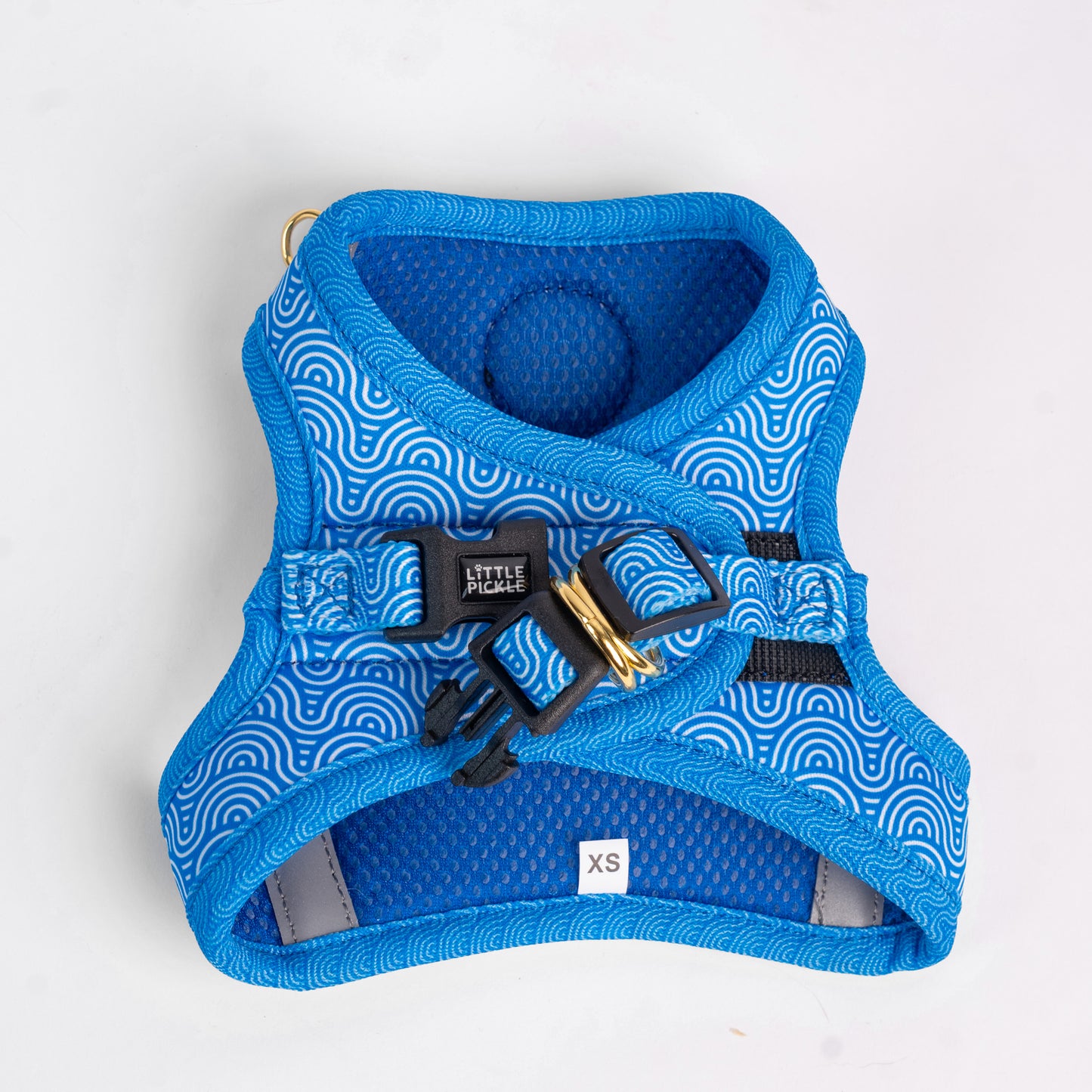 Pixie Step-In Harness in Nami Blue