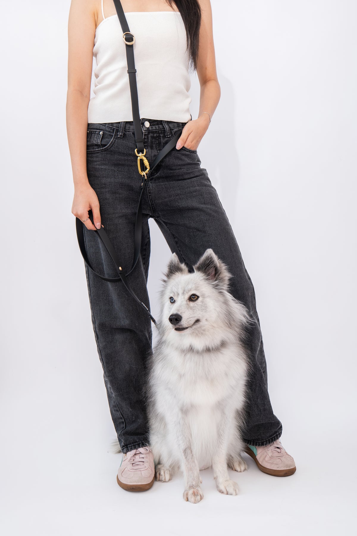 Ripply MaX Waterproof Multiway Leash in Royale Black