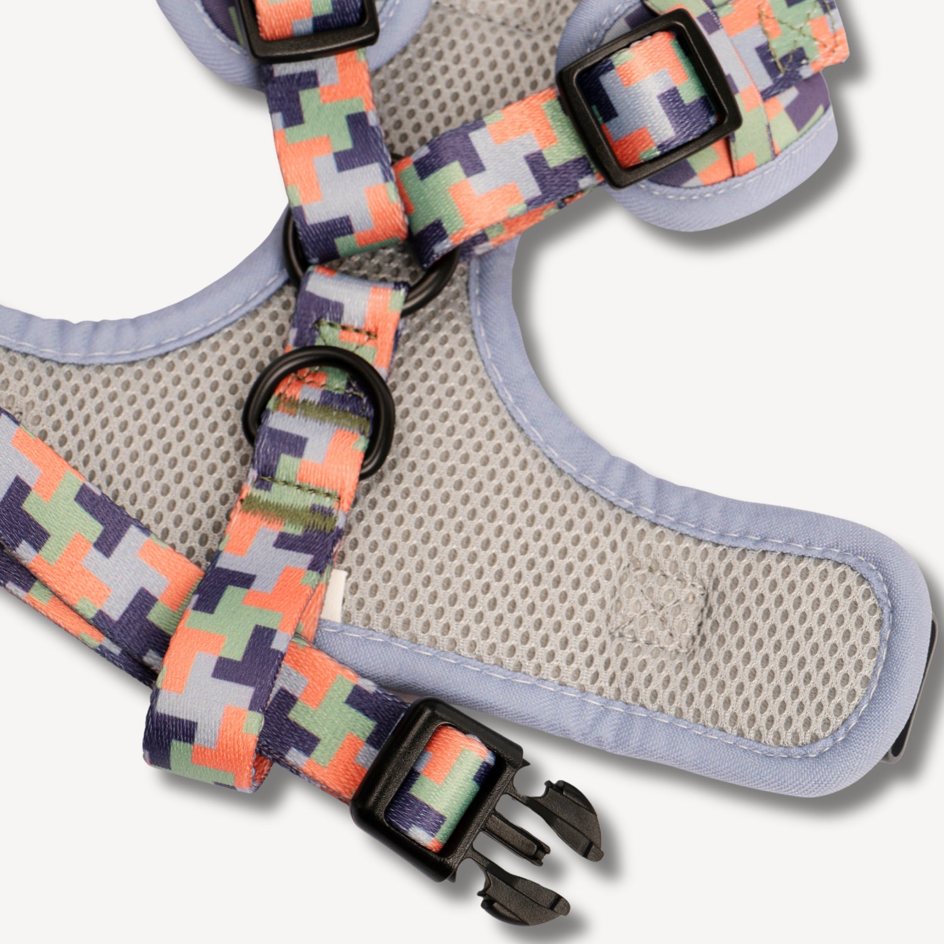 Neo Adjustable Harness in Puzzler Design - Little Pickle